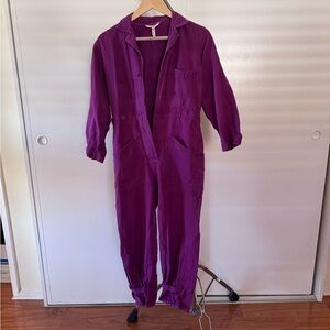 Apiece Apart Ares Women's Jumpsuit in Plum-size 0